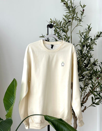 Rooting for You Pullover Sweater (Butter Yellow)