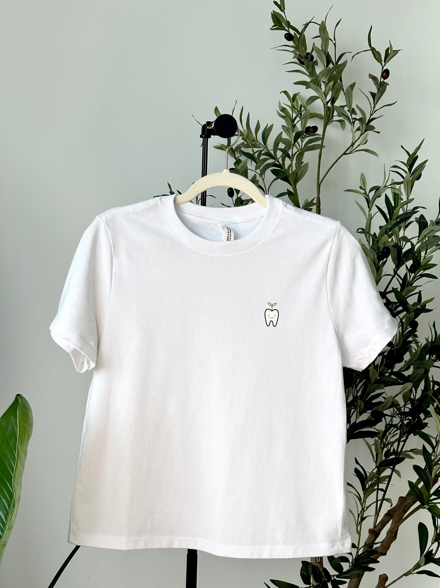 Women's Rooting for you T Shirt (White/Black)