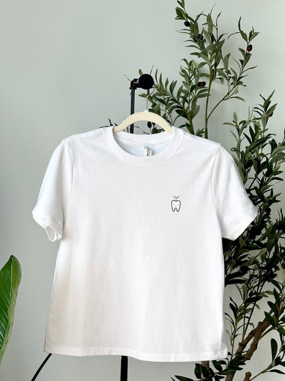 Women's Rooting for you T Shirt (White/Black)