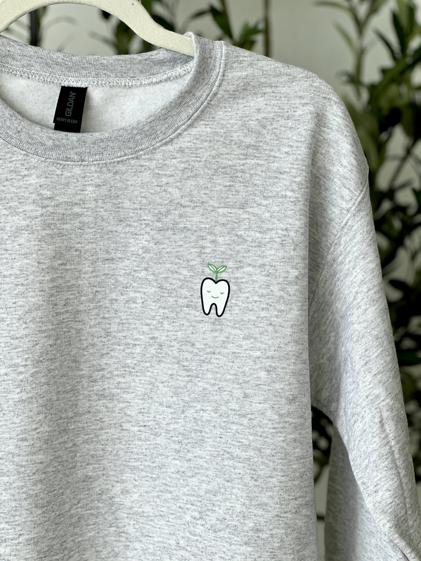 Rooting for You Pullover Sweater (Ash Gray)